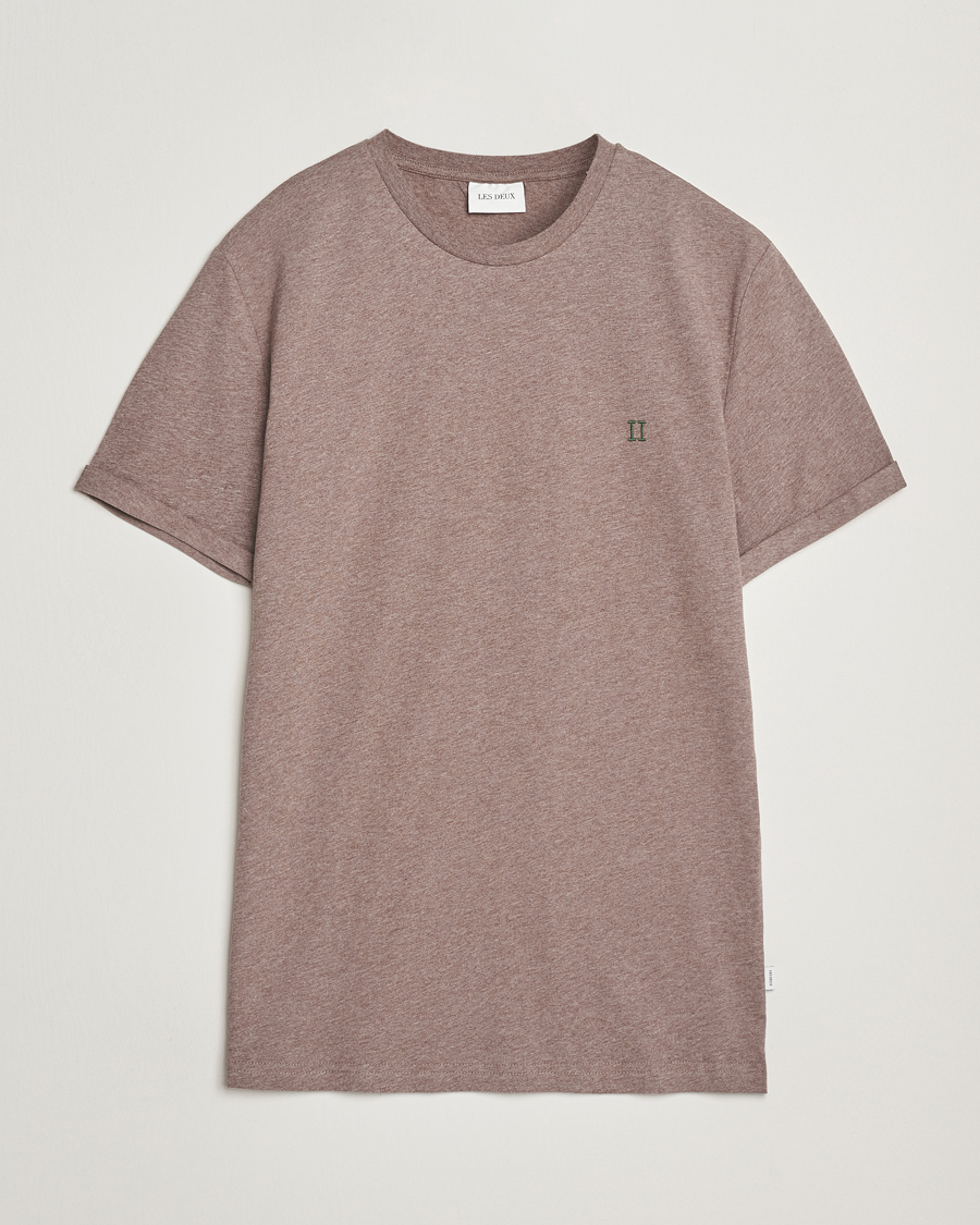 Herren | T-Shirts | LES DEUX | Norregaard Contrast T-Shirt Cub Melange