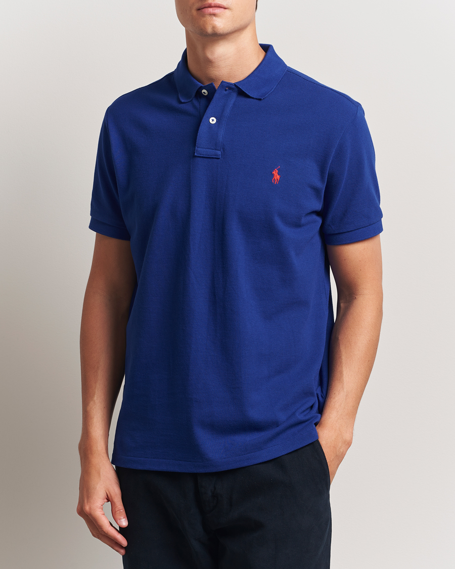 Herren | Poloshirts | Polo Ralph Lauren | Custom Slim Fit Polo Heritage Royal