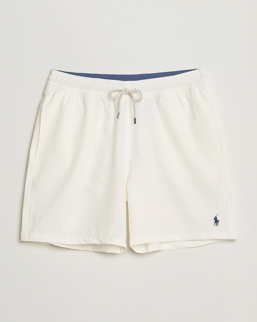 Herren | Badehosen | Polo Ralph Lauren | Traveler Recycled Swimshorts Pale Cream