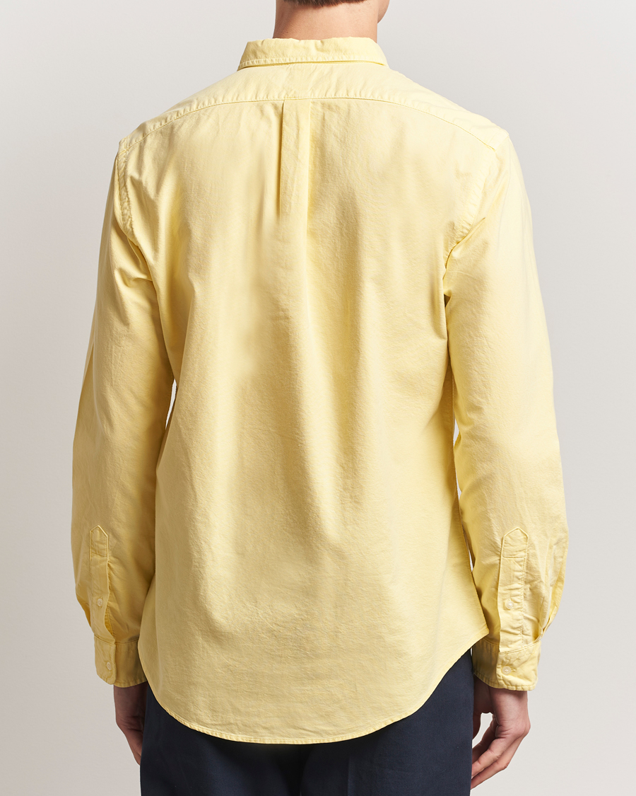 Herren | Hemden | Polo Ralph Lauren | Slim Fit Garment Dyed Oxford Shirt Wicket Yellow