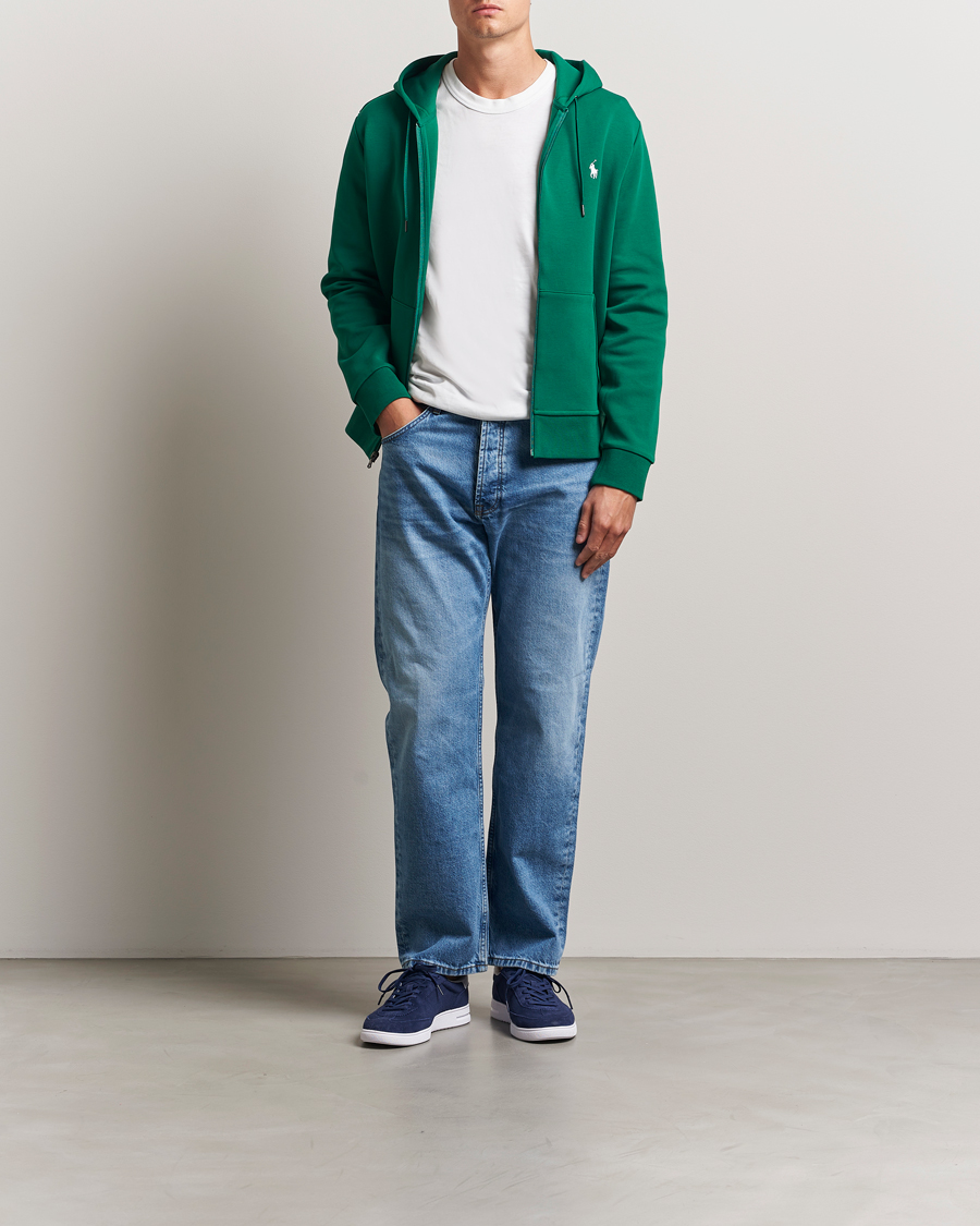 Herren | Pullover | Polo Ralph Lauren | Full-Zip Hoodie Tennis Green