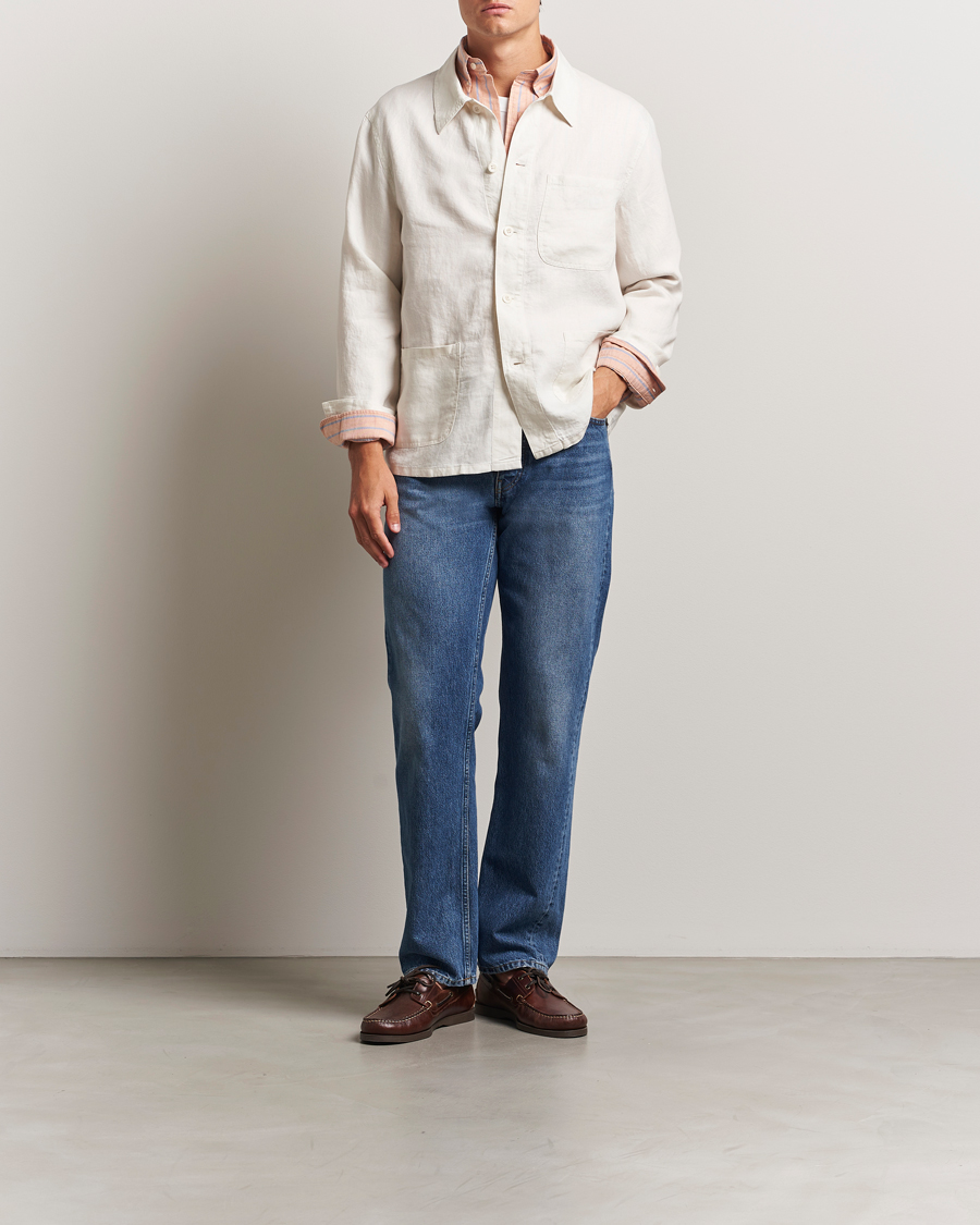 Herren | Jacken | Polo Ralph Lauren | Chore Linen Shirt Jacket Antique Cream
