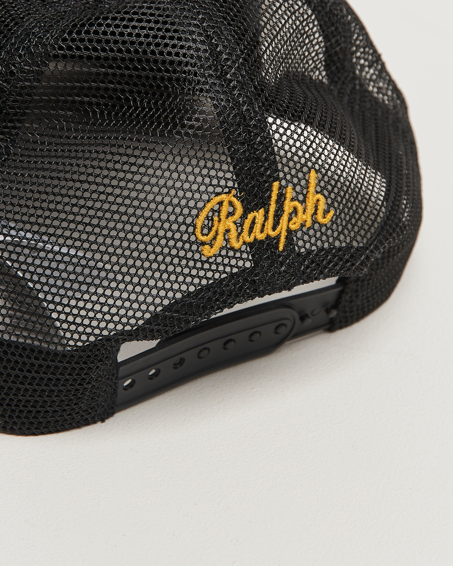Herren | Polo Ralph Lauren Vintage Trucker Cap Polo Black | Polo Ralph Lauren | Vintage Trucker Cap Polo Black