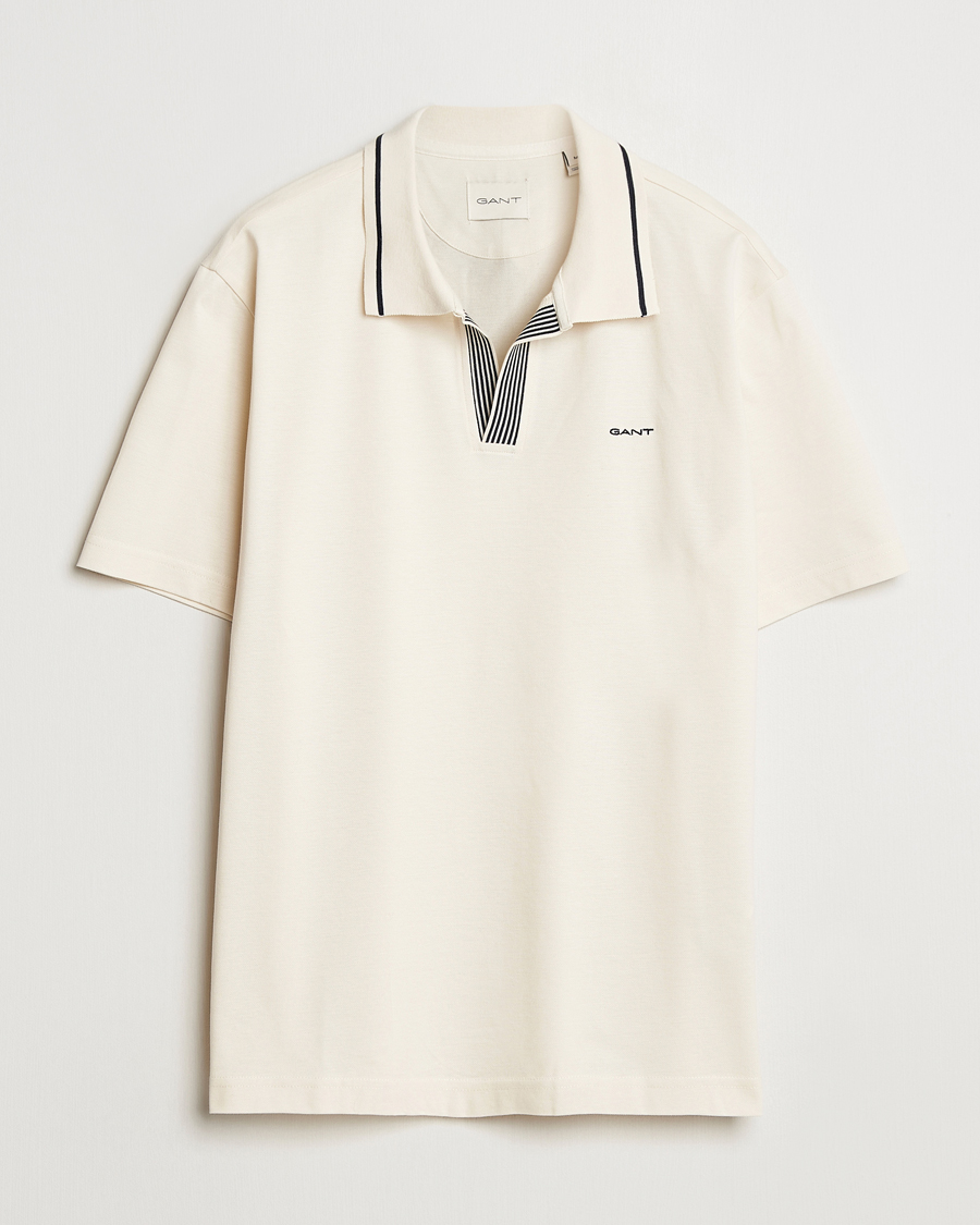 Herren | Poloshirts | GANT | Tipping Polo Cream