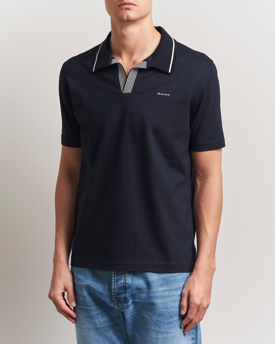 Herren | Poloshirts | Gant | Tipping Polo Evening Blue
