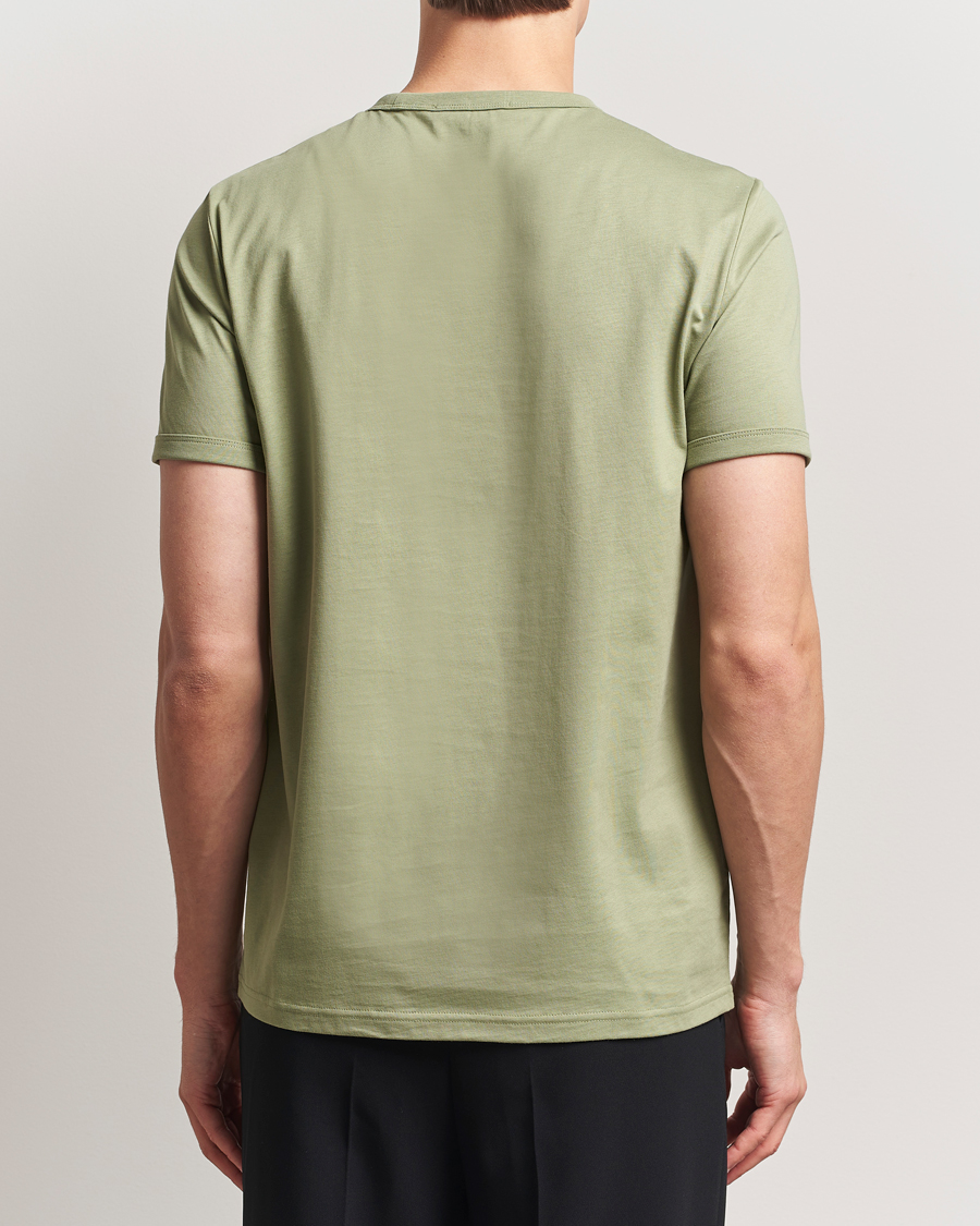 Herren | T-Shirts | Fred Perry | Ringer T-Shirt Olive Mint