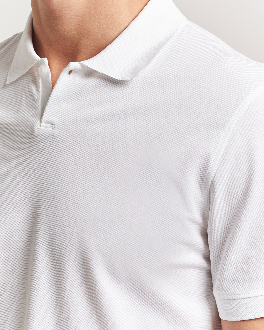 Herren | Poloshirts | Orlebar Brown | Bruno Organic Cotton Pique White