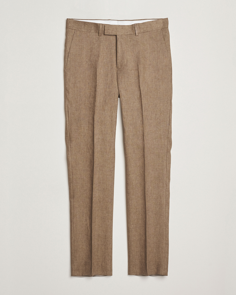 Herren | Hosen | J.Lindeberg | Lois Super Linen Pants Nutmeg