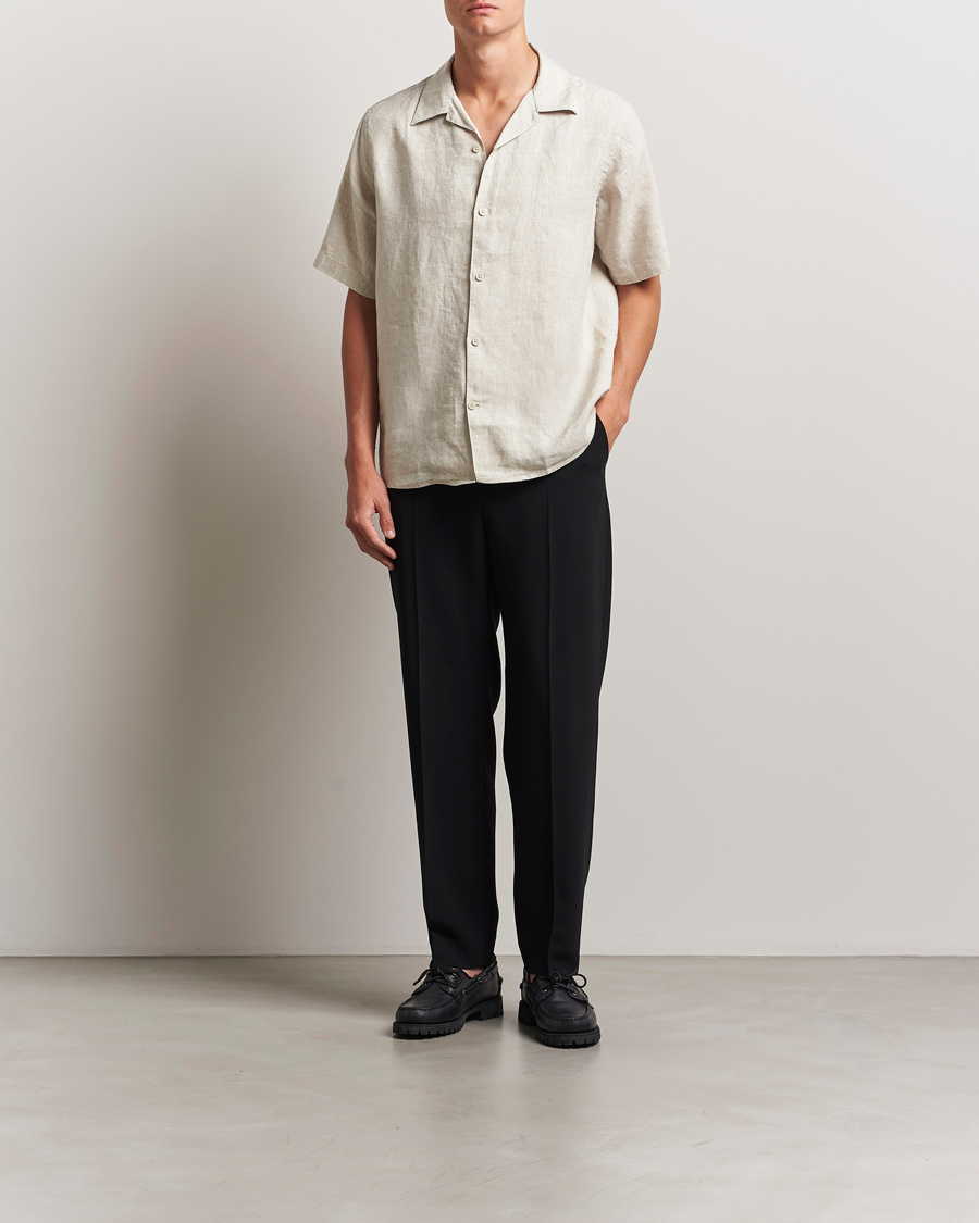 Herren | Hemden | NN07 | Julio Linen Resort Shirt Oat