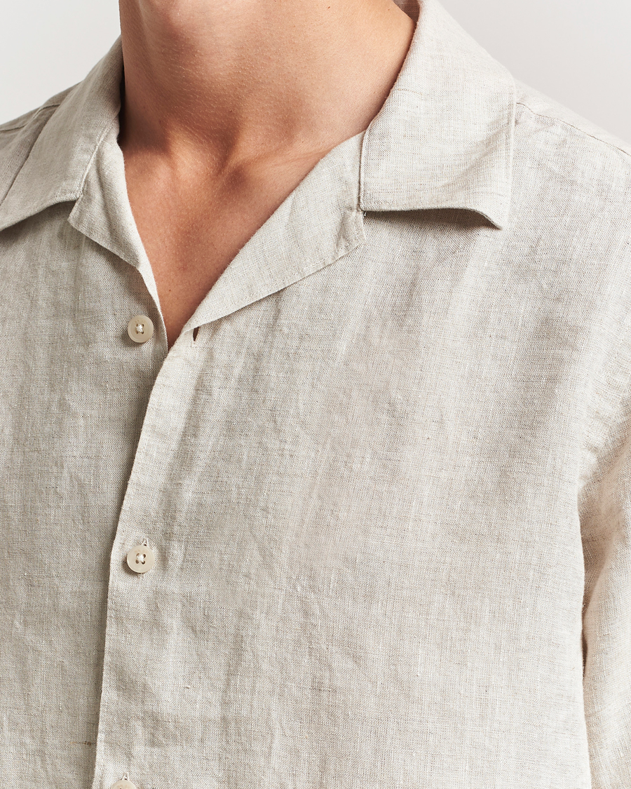 Herren | Hemden | NN07 | Julio Linen Resort Shirt Oat