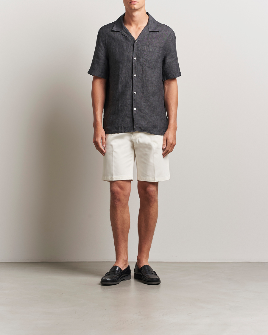 Herren | Shorts | Tiger of Sweden | Tenut Cotton Shorts Soft White