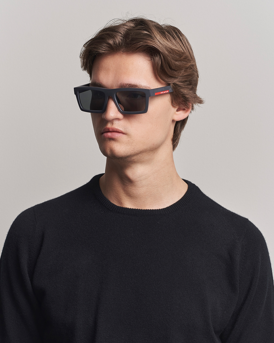Herren | Sonnenbrillen | Prada Linea Rossa | 0PS A07S Sunglasses Grey/Black