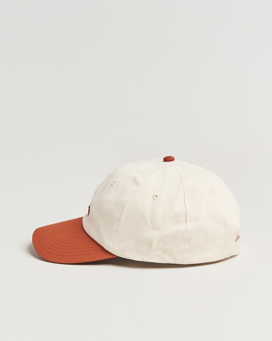 Herren | NN07 Logo Cap Caramel/Off White | NN07 | Logo Cap Caramel/Off White