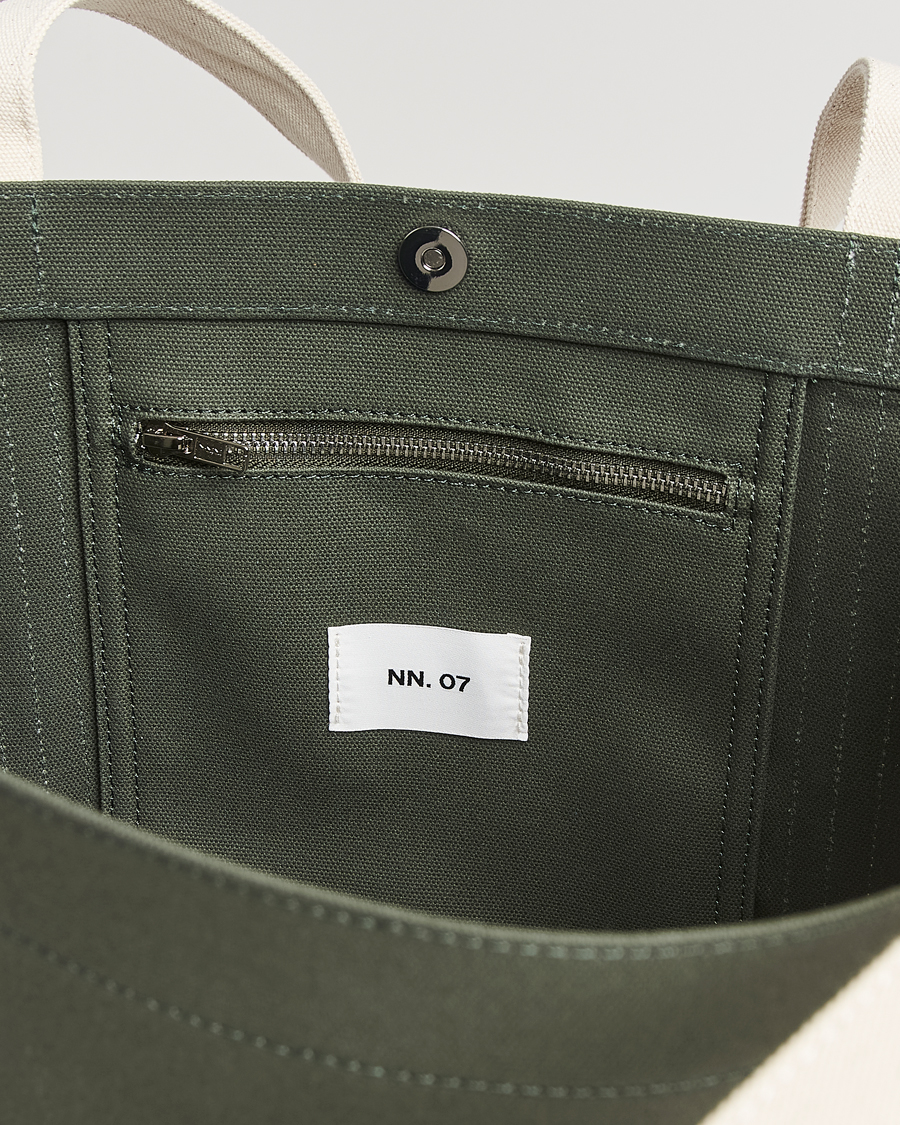 Herren | Taschen | NN07 | Tote Bag Croc Green