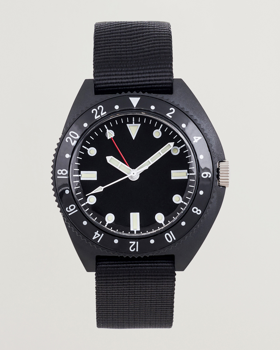 Herren | BEAMS PLUS Type-P24 Utility Watch Black | BEAMS PLUS | Type-P24 Utility Watch Black
