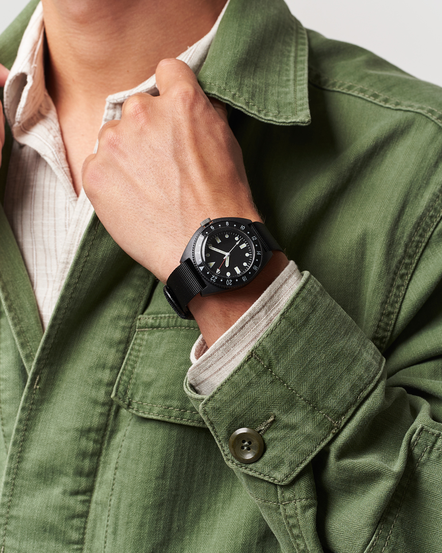 Herren | BEAMS PLUS Type-P24 Utility Watch Black | BEAMS PLUS | Type-P24 Utility Watch Black