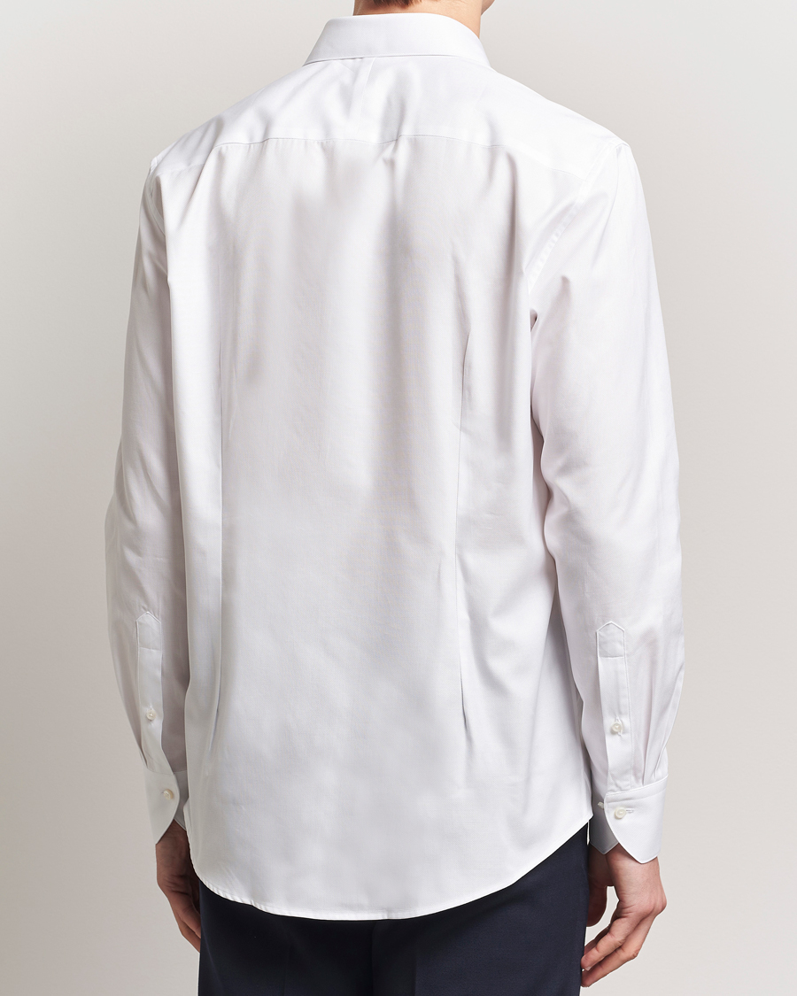 Herren | Hemden | Stenströms | 1899 Cotton Royal Oxford Shirt White