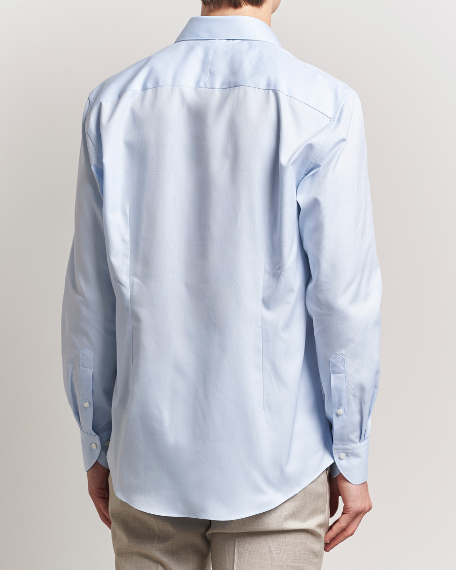 Herren | Hemden | Stenströms | 1899 Cotton Royal Oxford Shirt Light Blue