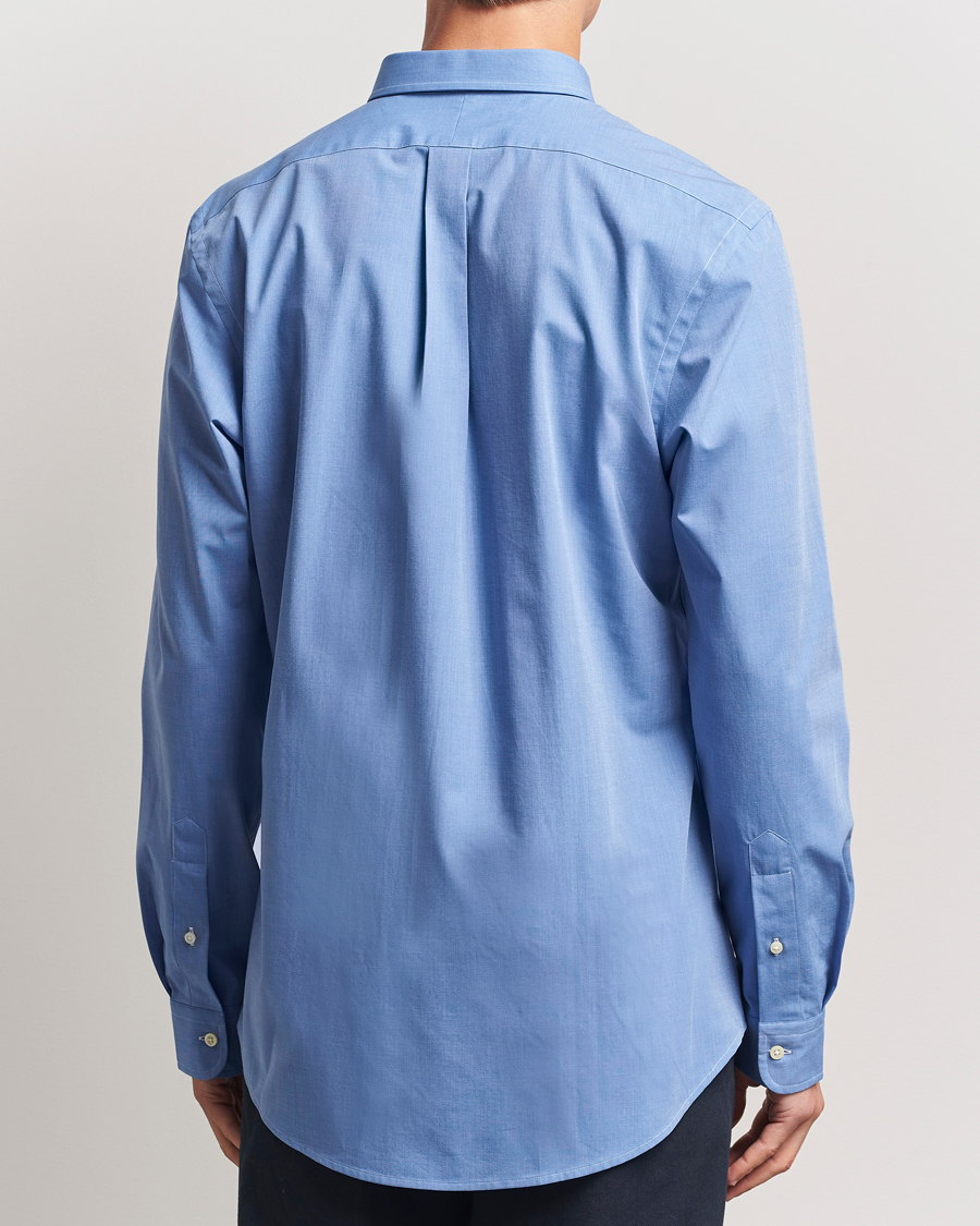 Herren | Hemden | Polo Ralph Lauren | Slim Fit Poplin Shirt Blue End on End