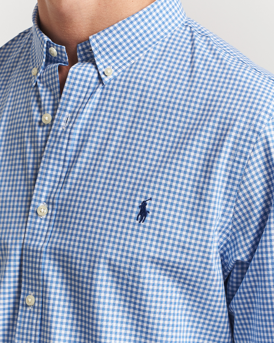 Herren | Hemden | Polo Ralph Lauren | Slim Fit Poplin Shirt Blue/Check