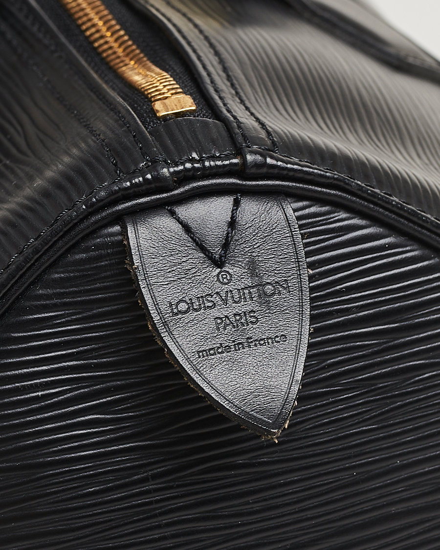 Herren | Louis Vuitton Pre-Owned Speedy 30 Epi Leather Handbag Black | Louis Vuitton Pre-Owned | Speedy 30 Epi Leather Handbag Black