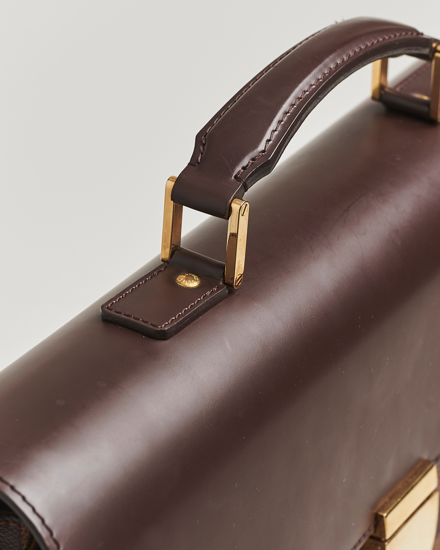 Herren | Louis Vuitton Pre-Owned Altona GM Briefcase Damier Ebene  | Louis Vuitton Pre-Owned | Altona GM Briefcase Damier Ebene 