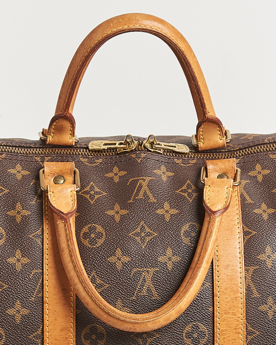 Herren | Louis Vuitton Pre-Owned Keepall Bandoulière 55 Monogram | Louis Vuitton Pre-Owned | Keepall Bandoulière 55 Monogram