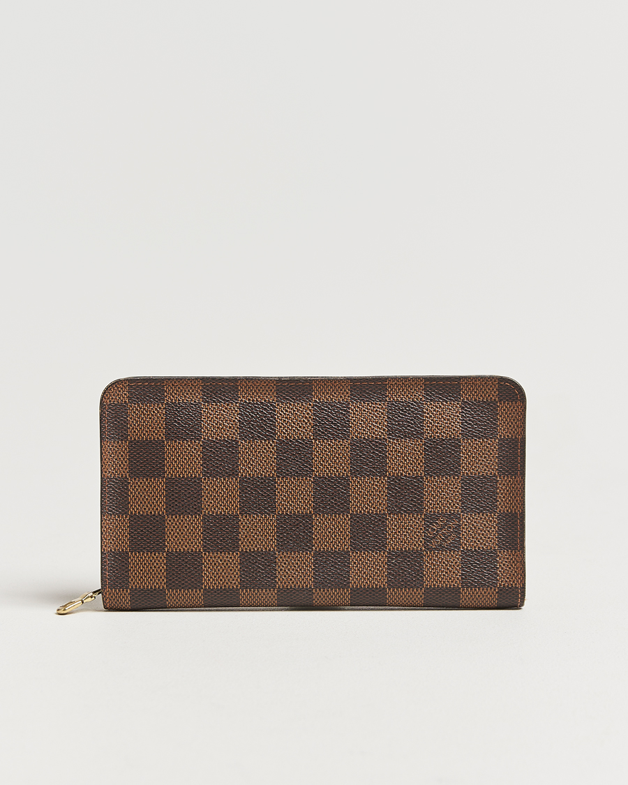 Herren | Louis Vuitton Pre-Owned Porte Monnaie Zippy Wallet Damier Ebene | Louis Vuitton Pre-Owned | Porte Monnaie Zippy Wallet Damier Ebene