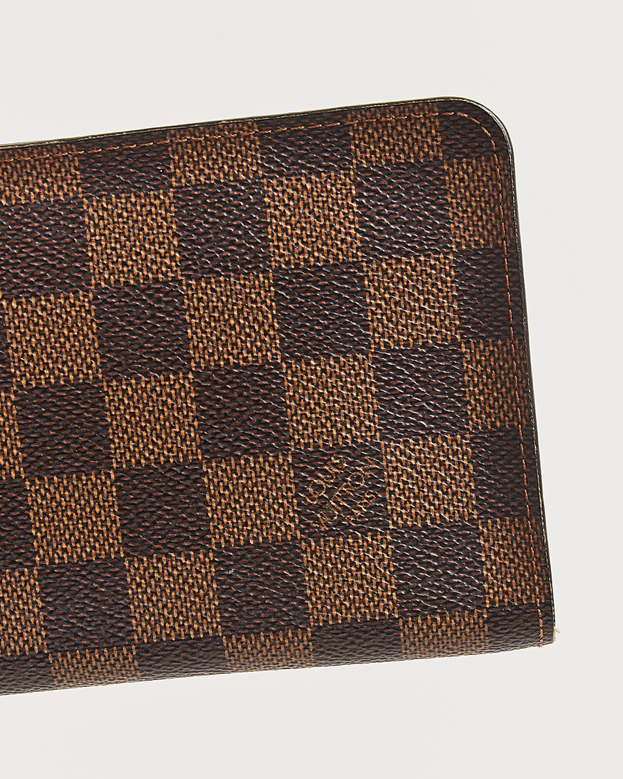Herren | Louis Vuitton Pre-Owned Porte Monnaie Zippy Wallet Damier Ebene | Louis Vuitton Pre-Owned | Porte Monnaie Zippy Wallet Damier Ebene