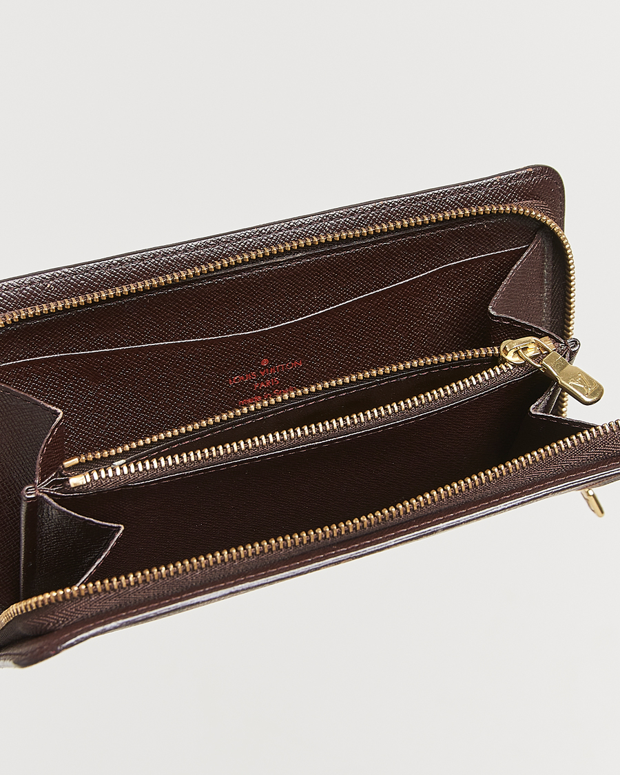 Herren | Louis Vuitton Pre-Owned Porte Monnaie Zippy Wallet Damier Ebene | Louis Vuitton Pre-Owned | Porte Monnaie Zippy Wallet Damier Ebene