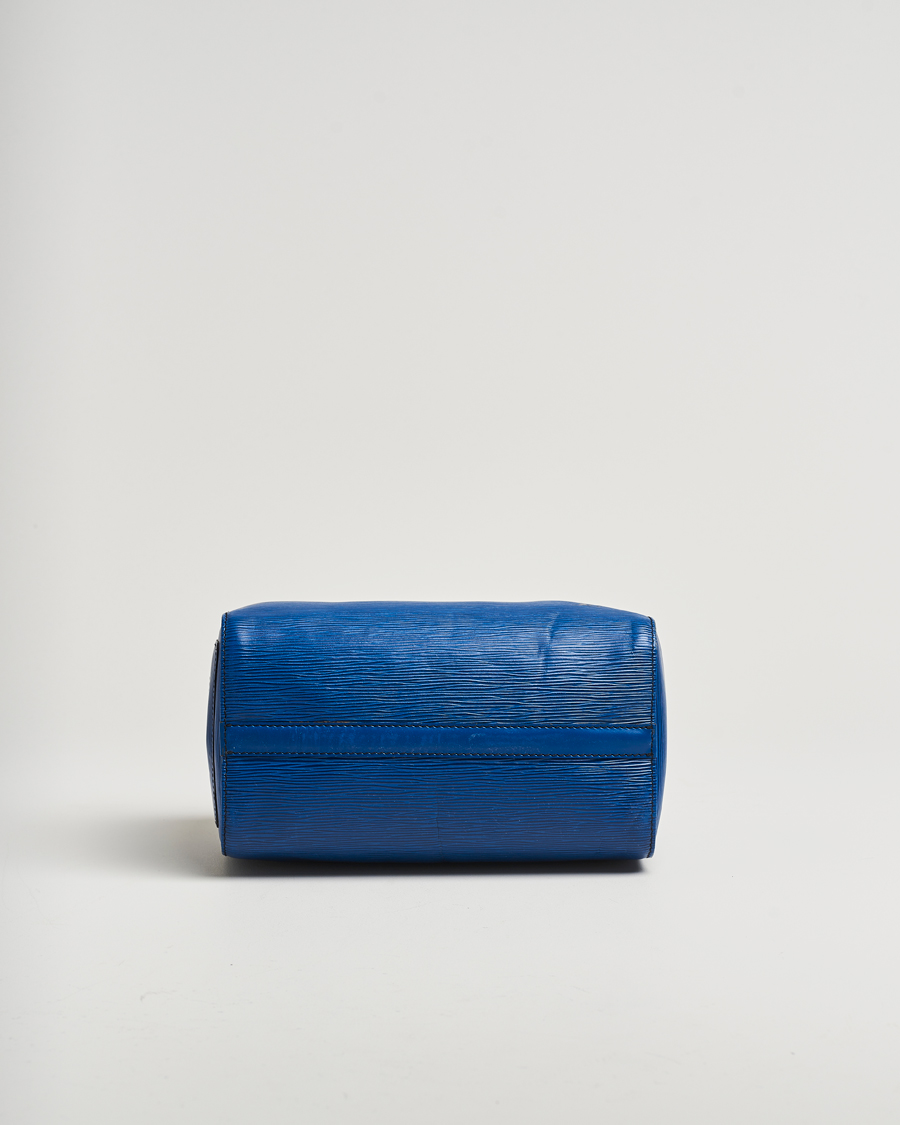 Herren | Pre-Owned & Vintage Bags | Louis Vuitton Pre-Owned | Speedy 25 Handbag Epi Leather Blue