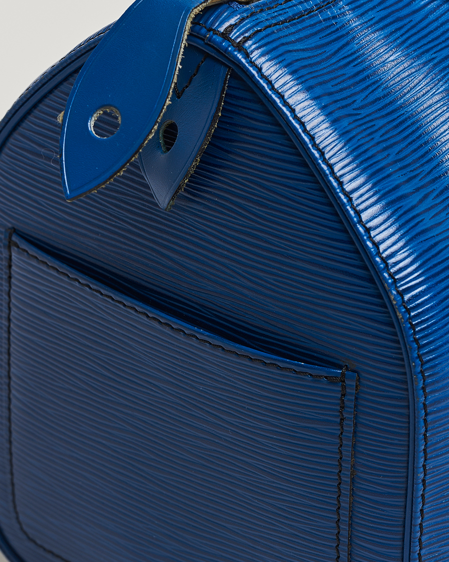 Herren | Pre-Owned & Vintage Bags | Louis Vuitton Pre-Owned | Speedy 25 Handbag Epi Leather Blue