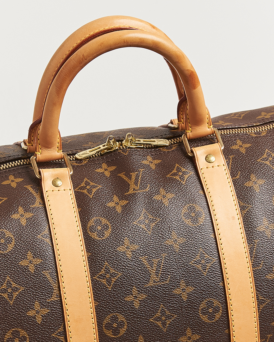 Herren | Louis Vuitton Pre-Owned Keepall Bandoulière 55 Monogram | Louis Vuitton Pre-Owned | Keepall Bandoulière 55 Monogram