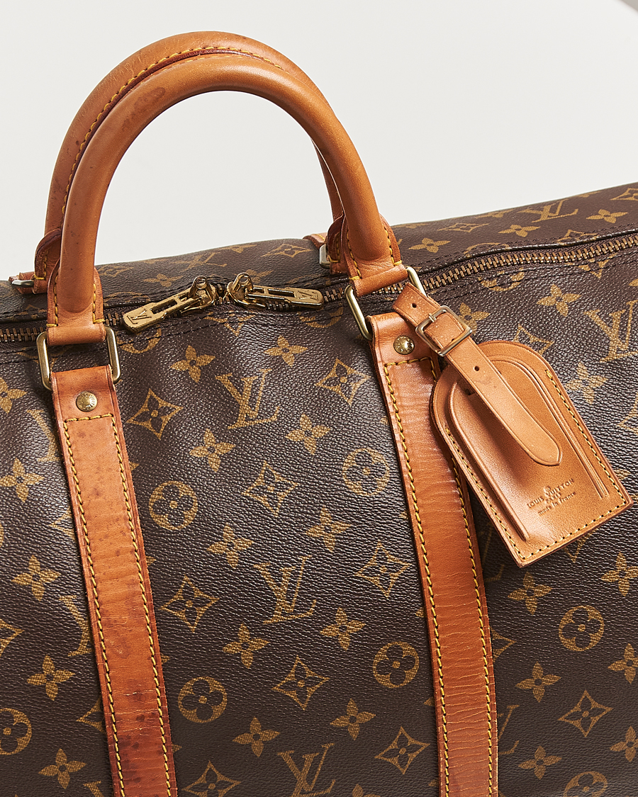 Herren | Louis Vuitton Pre-Owned Keepall Bandoulière 55 Monogram | Louis Vuitton Pre-Owned | Keepall Bandoulière 55 Monogram