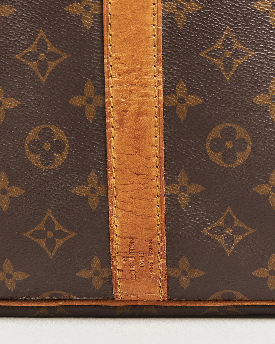 Herren | Louis Vuitton Pre-Owned Keepall Bandoulière 55 Monogram | Louis Vuitton Pre-Owned | Keepall Bandoulière 55 Monogram