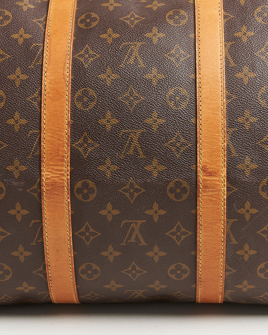 Herren | Louis Vuitton Pre-Owned Keepall Bandoulière 55 Monogram | Louis Vuitton Pre-Owned | Keepall Bandoulière 55 Monogram