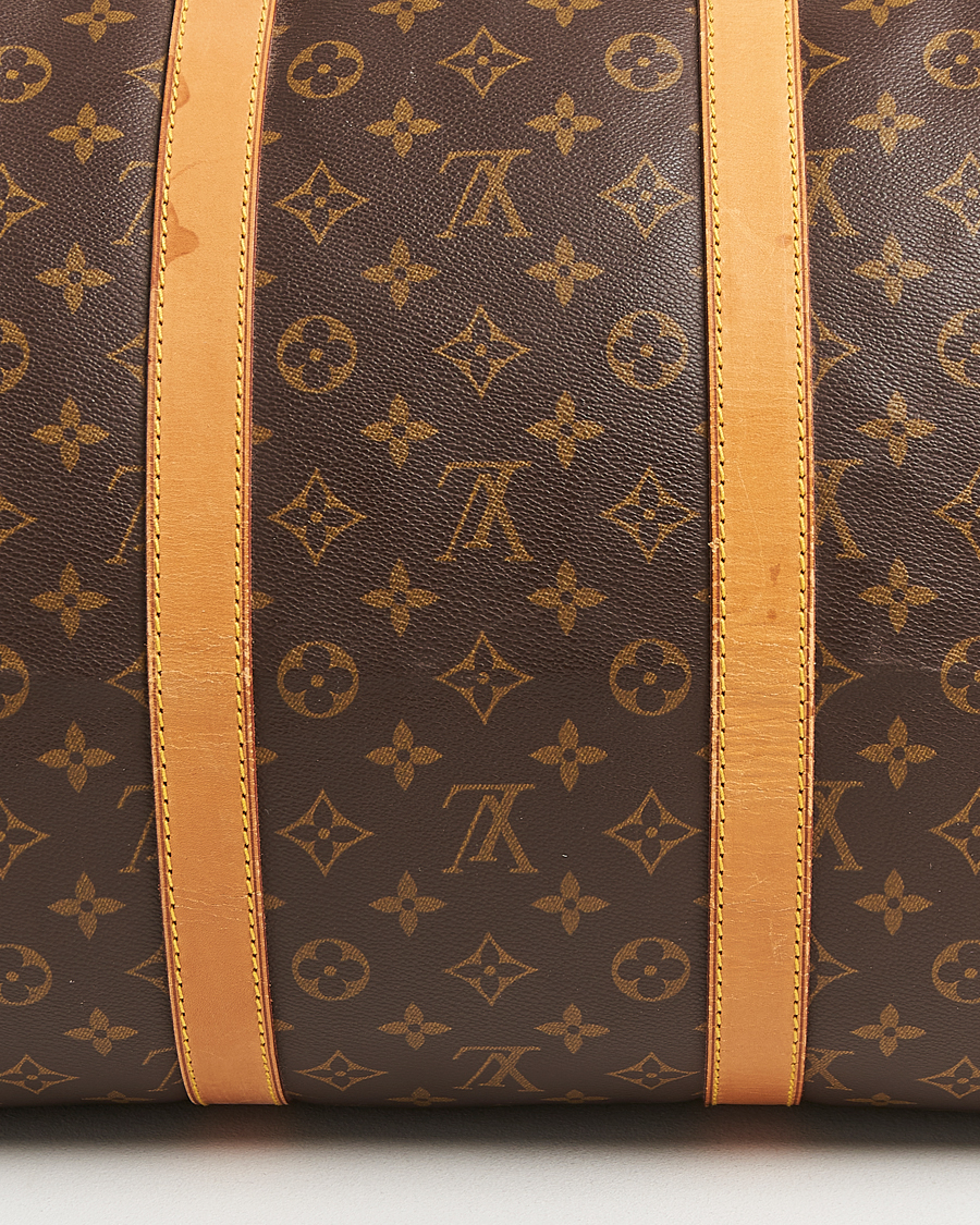 Herren | Louis Vuitton Pre-Owned Keepall Bandoulière 55 Monogram | Louis Vuitton Pre-Owned | Keepall Bandoulière 55 Monogram