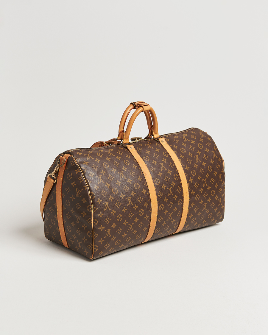 Herren | Louis Vuitton Pre-Owned Keepall Bandoulière 55 Monogram | Louis Vuitton Pre-Owned | Keepall Bandoulière 55 Monogram