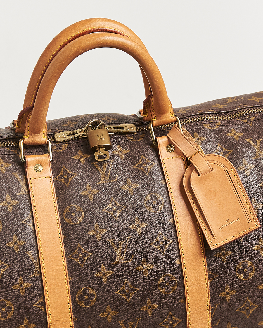 Herren | Louis Vuitton Pre-Owned Keepall Bandoulière 55 Monogram | Louis Vuitton Pre-Owned | Keepall Bandoulière 55 Monogram