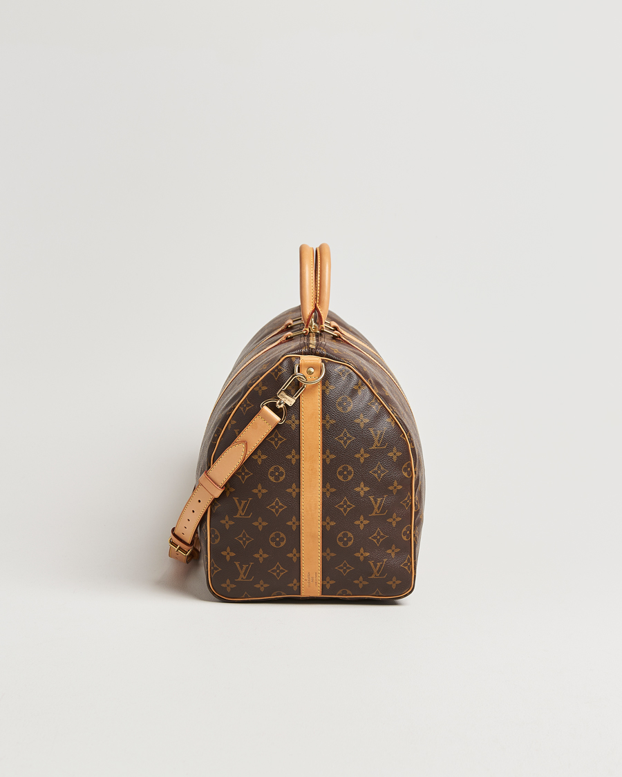 Herren | Louis Vuitton Pre-Owned Keepall Bandoulière 55 Monogram | Louis Vuitton Pre-Owned | Keepall Bandoulière 55 Monogram