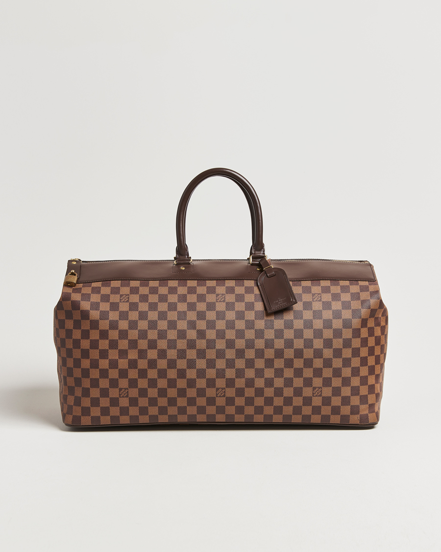 Herren | Louis Vuitton Pre-Owned Greenwich GM Travel Bag Damier Ebene | Louis Vuitton Pre-Owned | Greenwich GM Travel Bag Damier Ebene