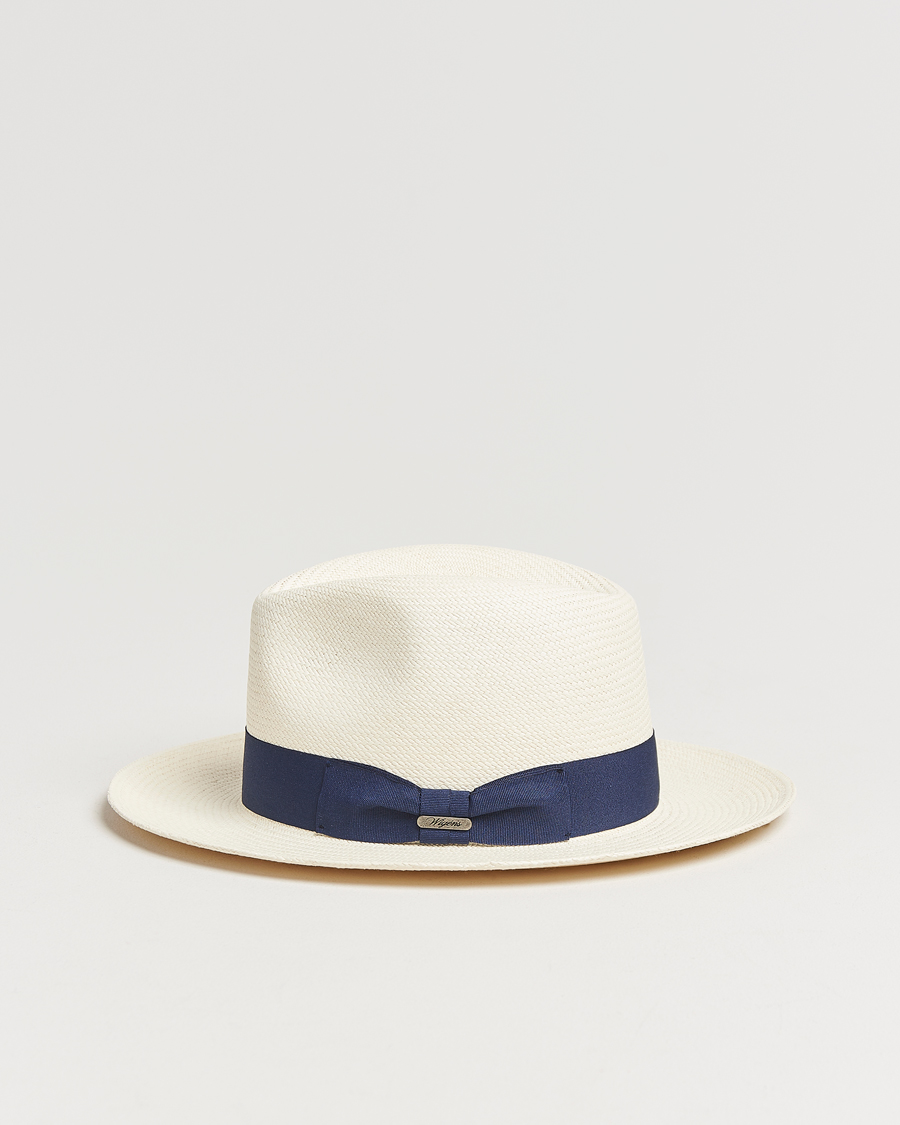 Herren | Hüte & Mützen | Wigéns | Panama Hat White/Navy
