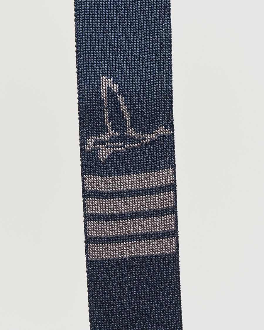 Herren | Krawatten | Thom Browne | Jacquard Knit Tie Navy
