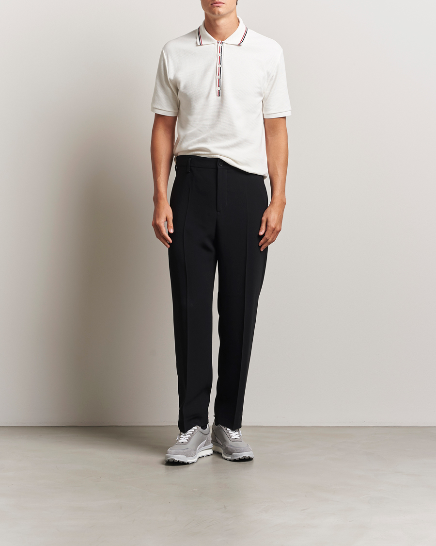 Herren | Poloshirts | Thom Browne | Waffle Cotton Polo Natural White