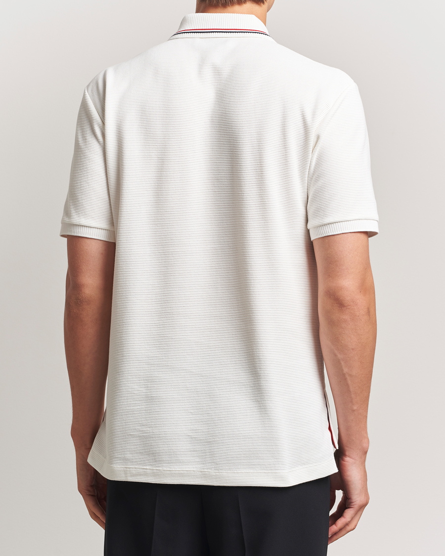 Herren | Poloshirts | Thom Browne | Waffle Cotton Polo Natural White