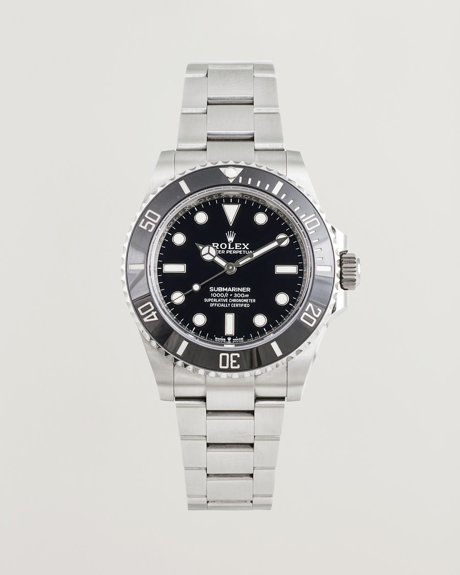 Herren | Rolex Pre-Owned Submariner 124060 Oyster Perpetual Steel Black | Rolex Pre-Owned | Submariner 124060 Oyster Perpetual Steel Black