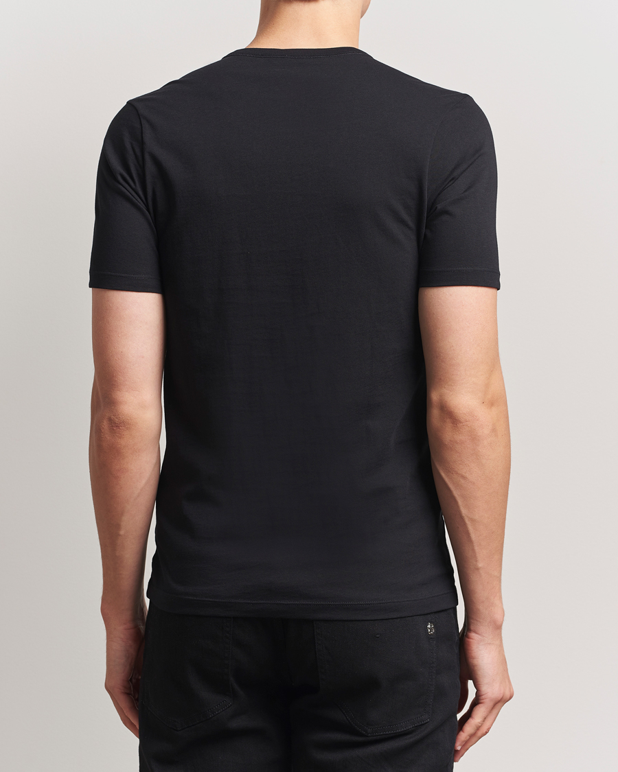 Herren | T-Shirts | BOSS BLACK | 3-Pack Crew Neck T-Shirt Black