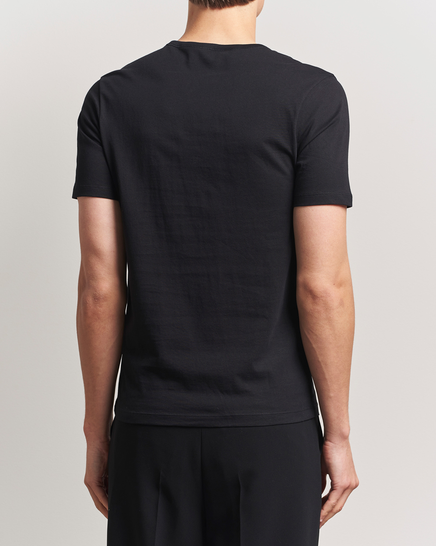 Herren | T-Shirts | BOSS BLACK | 3-Pack V-Neck T-Shirt Black