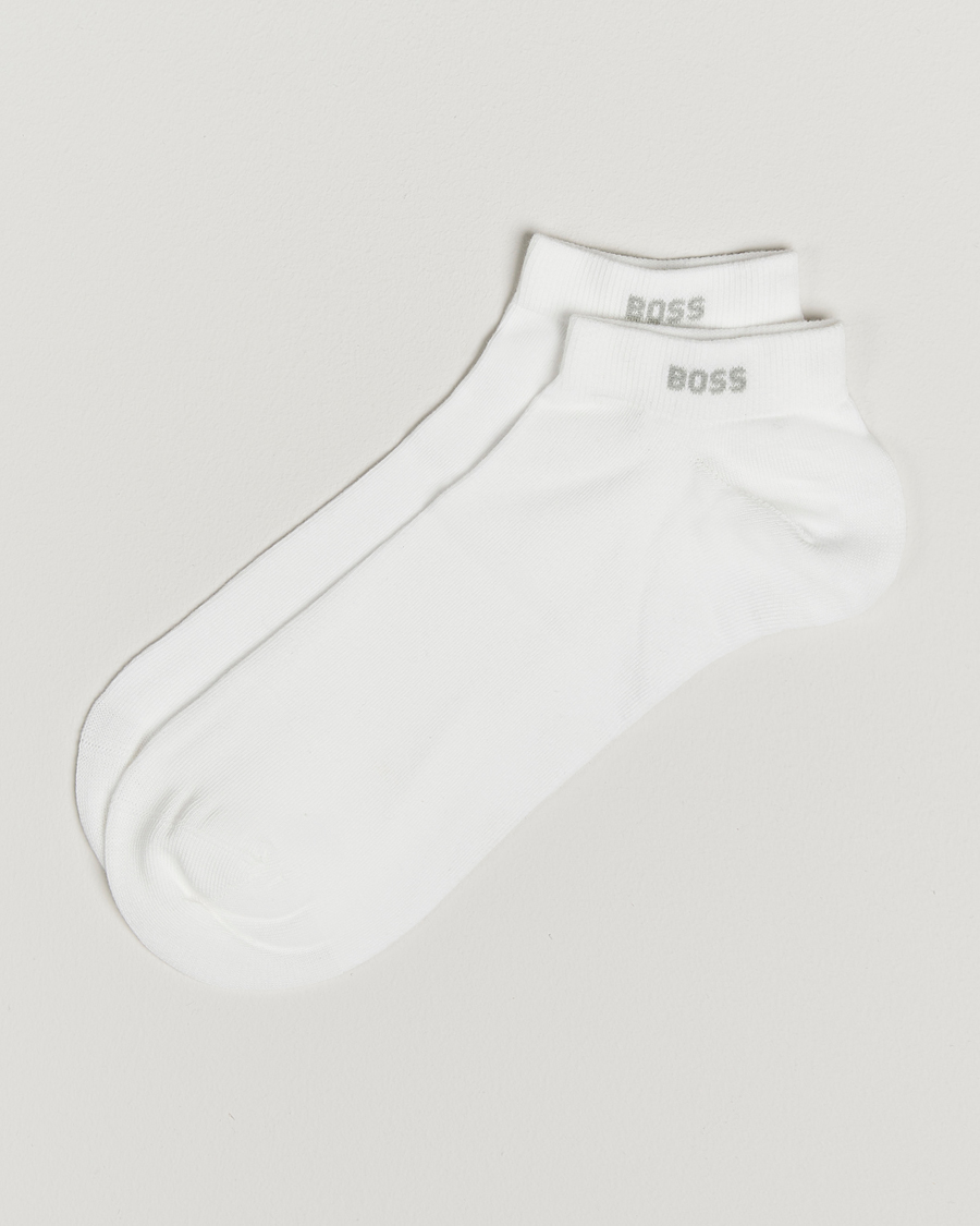 Herren | Unterwäsche | BOSS BLACK | 2-Pack Sneaker Socks White