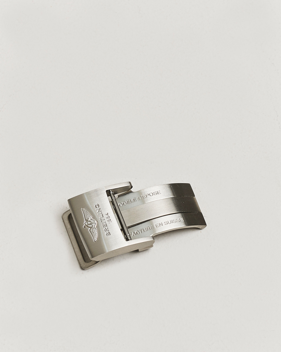 Herren | Pre-owned Zubehör | Breitling Pre-Owned | Breitling Deployment Clasp - 2 Leather 22mm